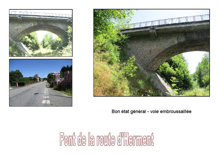 Pont de la route de l'herment